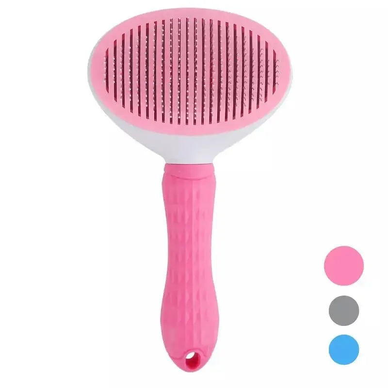 The SwiftClean™ One-Click Pet Grooming Brush