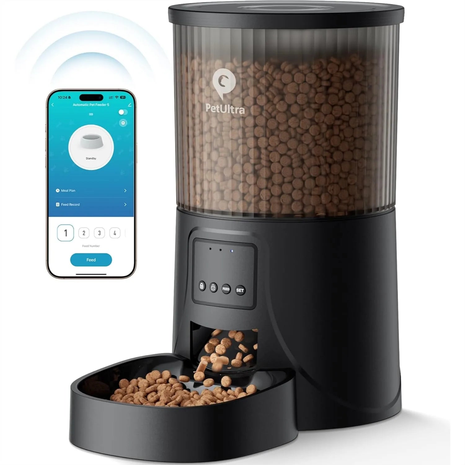 PureFeed™ 5G App-Controlled Smart Pet Station