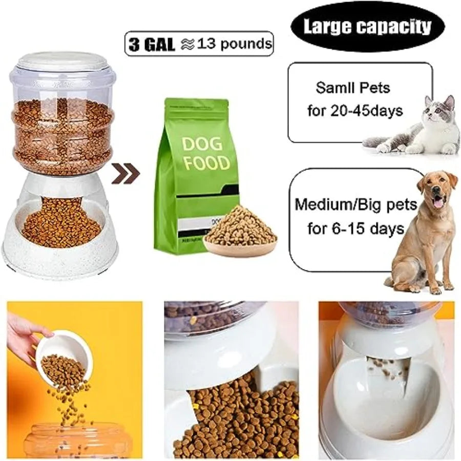 TimberFeeder™ | Automatic Wooden Pet Food Station